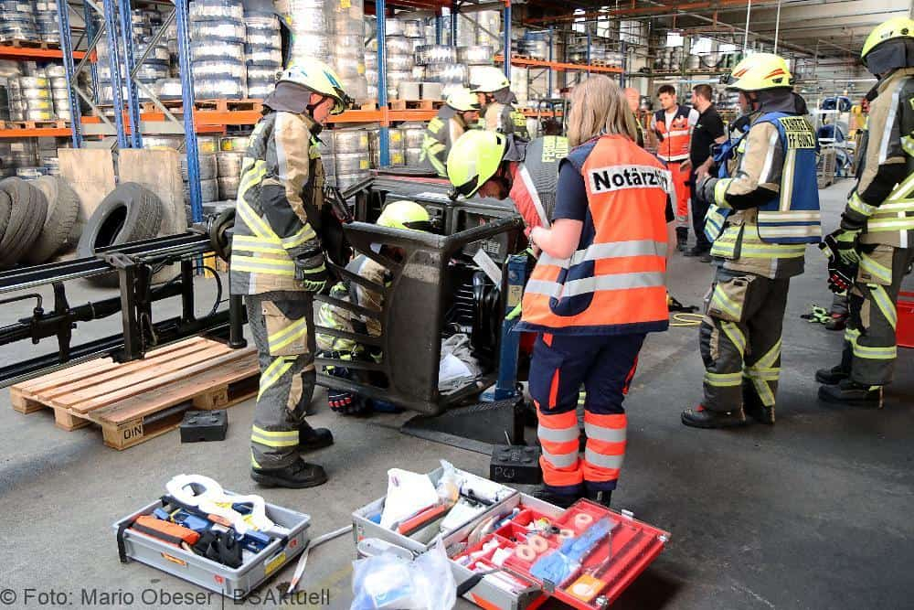 Stapler Unfall Rigdon Übung 28072022