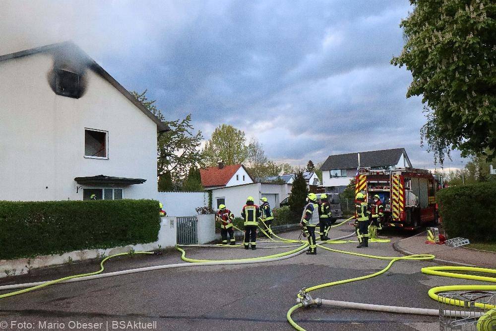 Brand Dachgeschosswohnung Offingen