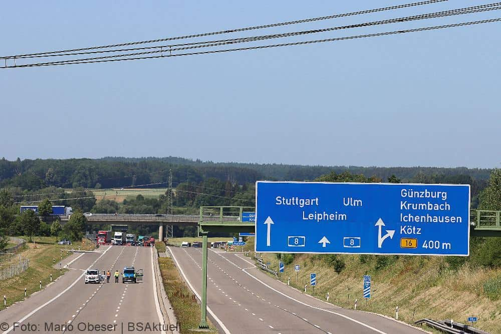 Sprengung Fliegerbombe Guenzburg 23062022