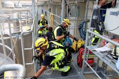 Leipheim Übung Rettung Silo 19072022 52