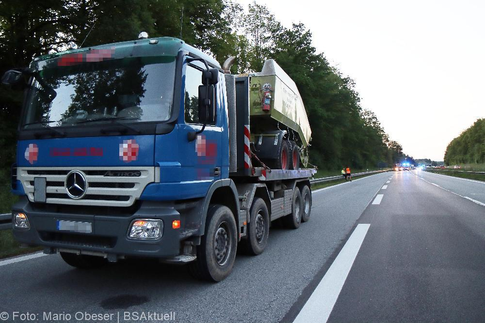 Unfall A7 Kreis Neu-Ulm Buchenberg 10062022