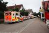 Unfall mUnfall mit Feuerschale in Jettingen-Scheppach