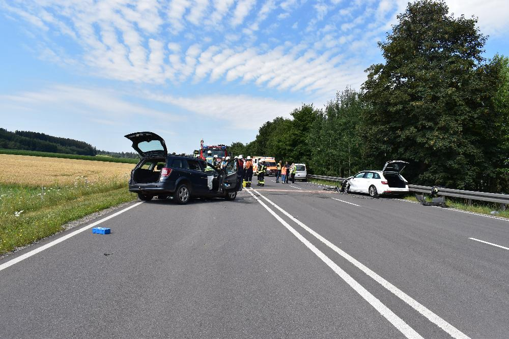 Unfall Ruderratshofen B12 16072022