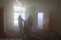 Thannhausen Alarmuebung Schule 02072022 68