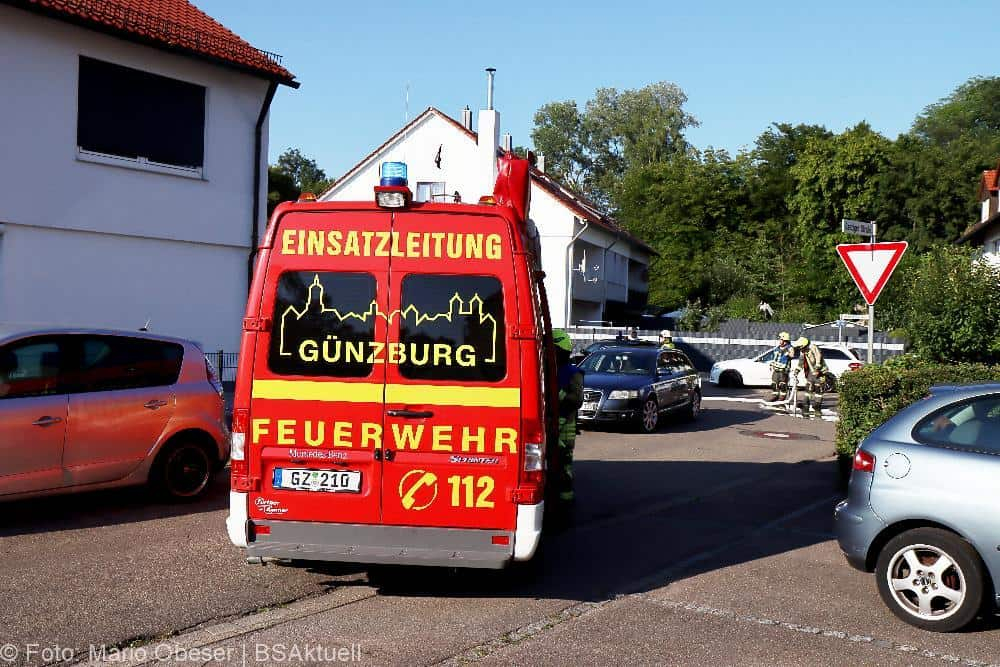 Waschmaschine Brand Keller Günzburg 24072022