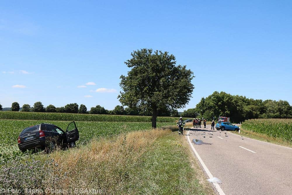 Unfall DLG 4 Lauingen Zoeschlingsweiler 16072022 