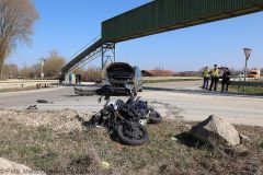 Unfall Motorrad Pkw Lauingen Weisingen 27032022 2