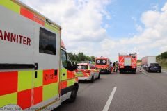 Unfall A8 GZ-Leipheim 06072022 1