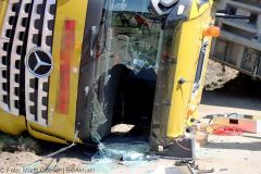 Muldenkipper kippt Gundremmingen 04082022 7