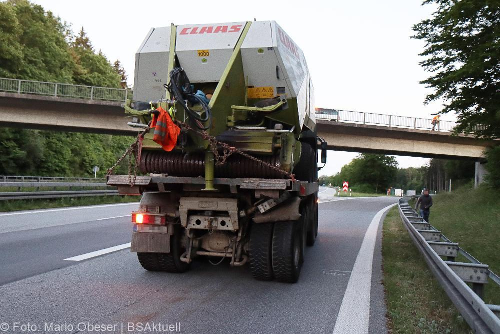 Unfall A7 Kreis Neu-Ulm Buchenberg 10062022