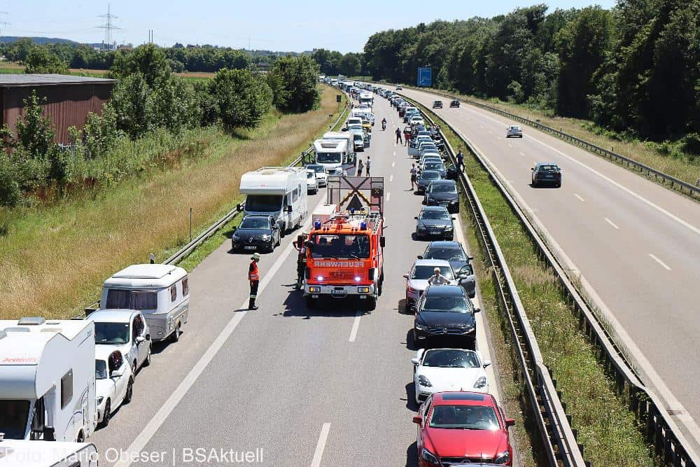 Unfall B28 Senden 03072022