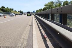 Unfall A8 bei Leipheim 17062022 20