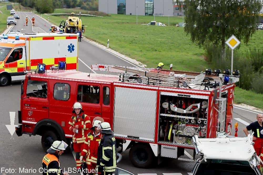 Unfall Ziemetshausen B300 06092022