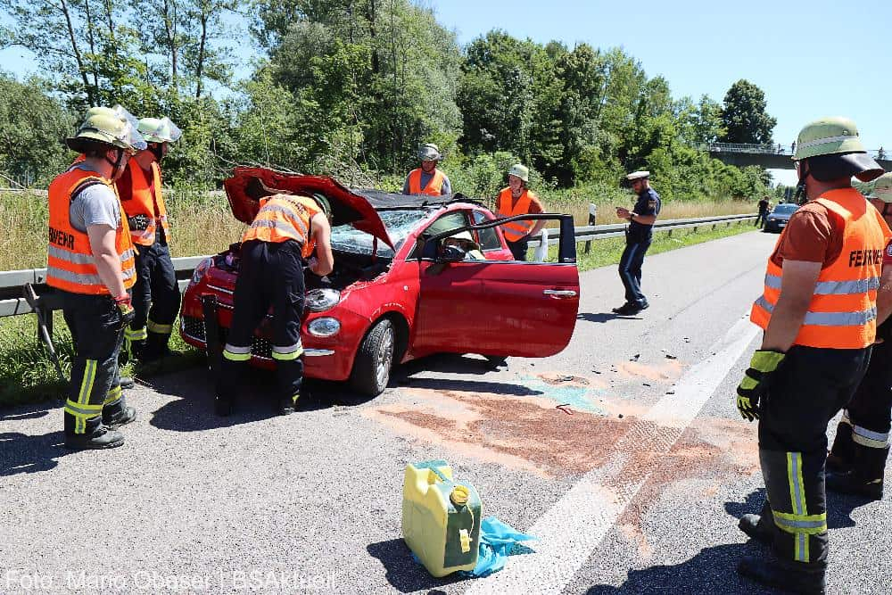 Unfall B28 Senden 03072022