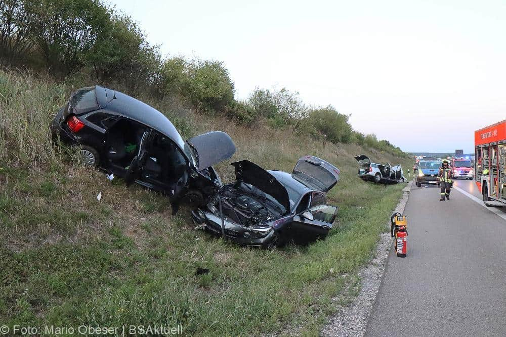 Unfall A8 bei Bubesheim 23082022