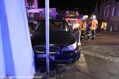 Pkw gegen Hauswand Burgau 22022022 8