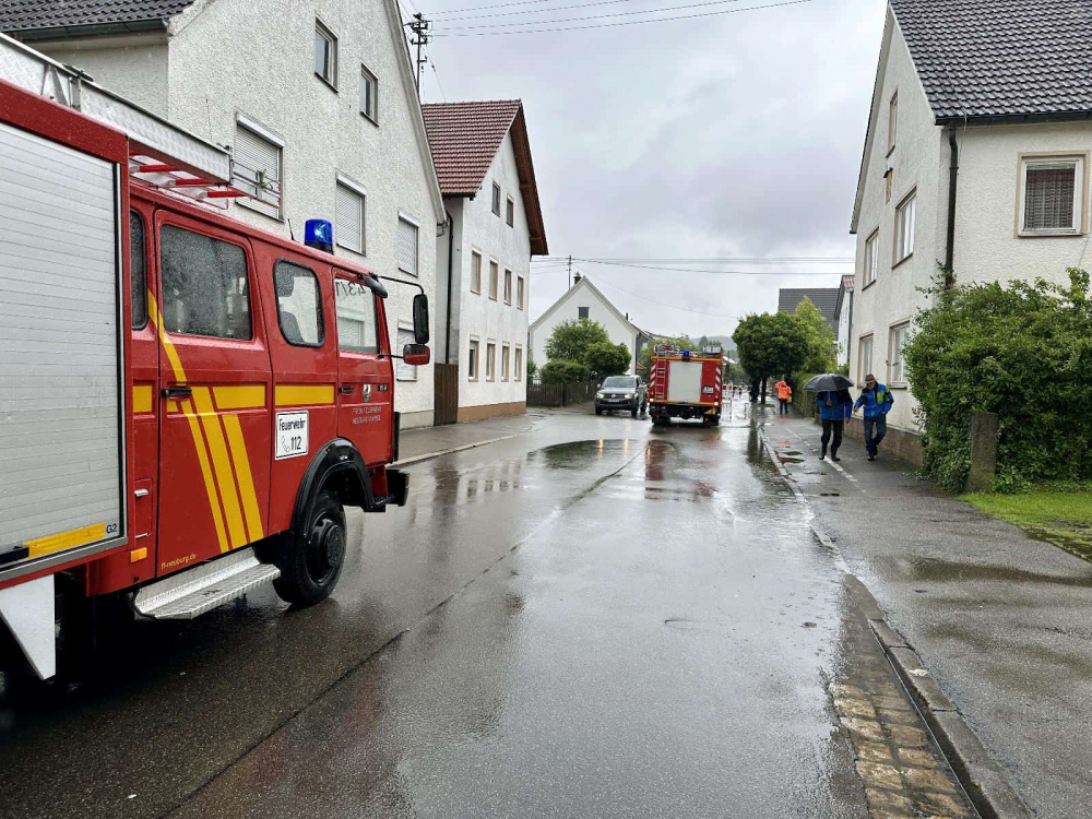 Hochwasser 2024 - Neuburg Kammel
