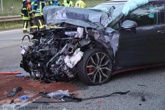 Unfall A7 RI Füssen Neu-Ulm Buchenwald 10062022 20