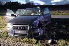 Unfall bei Burgau GZ31 10112023 2