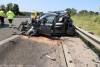 Unfall A8 nahe Kreuz Elchingen 21082021 7
