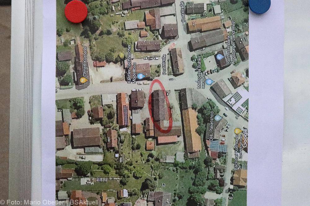 Brand eines Bauenhauses in Jettingen
