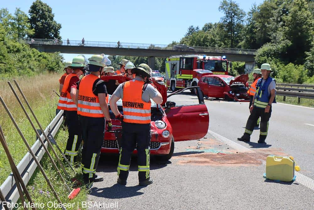 Unfall B28 Senden 03072022