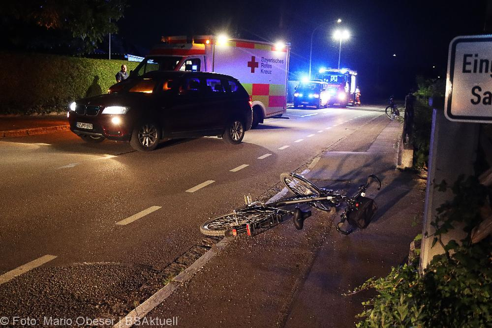 Unfall Radfahrer Offingen 06062022