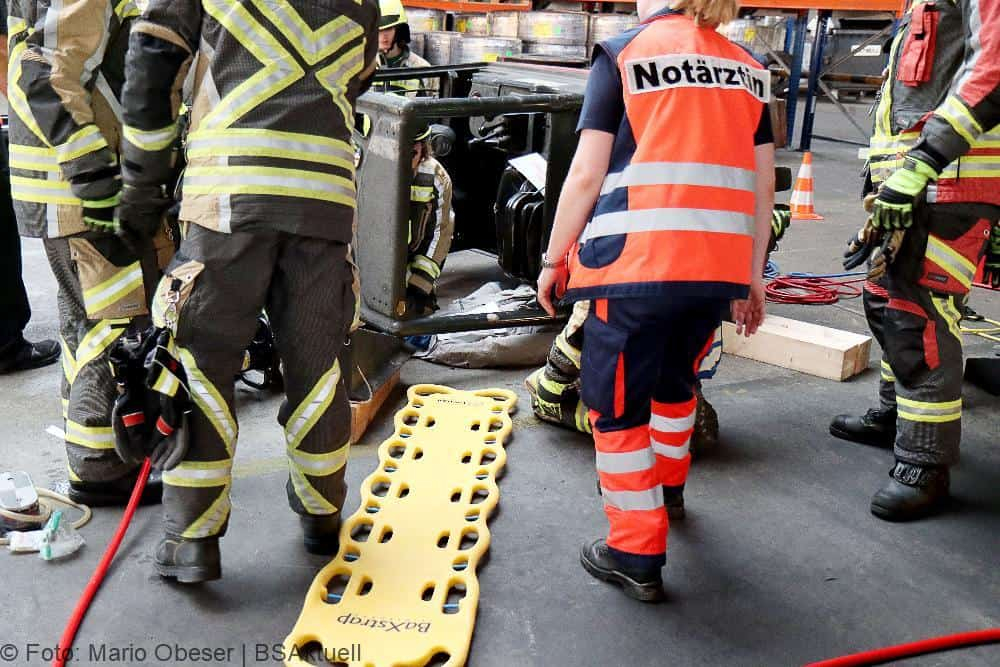 Stapler Unfall Rigdon Übung 28072022
