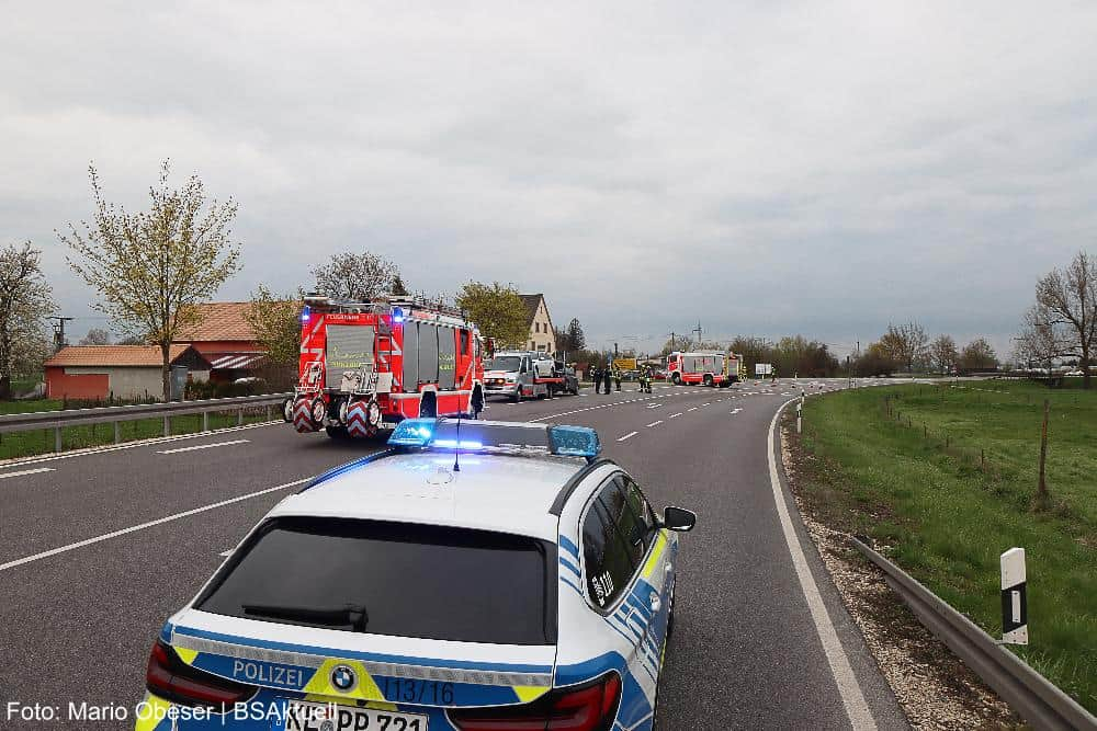 Unfall Günburg B16