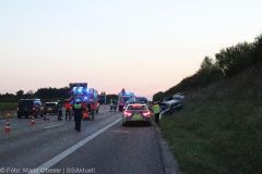 Unfall A8 bei Bubesheim 23082022 22