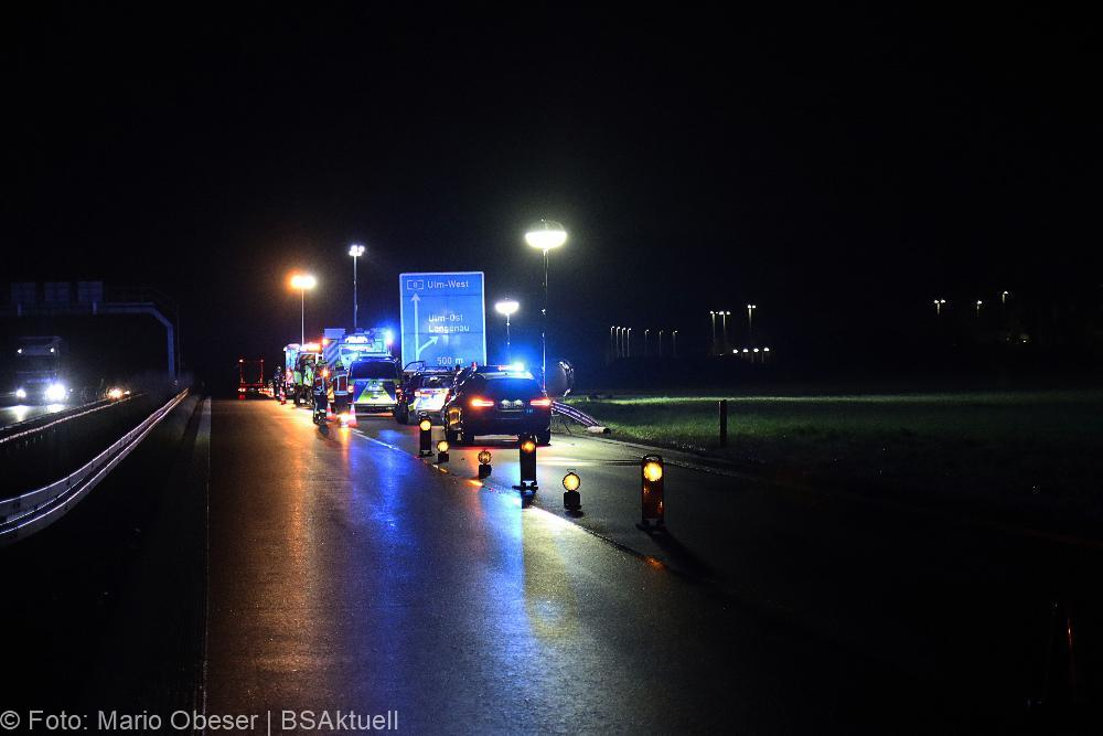 Unfall A8 Seligweiler tödlich 15042022