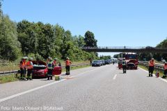 Unfall B28 Senden 03072022 6