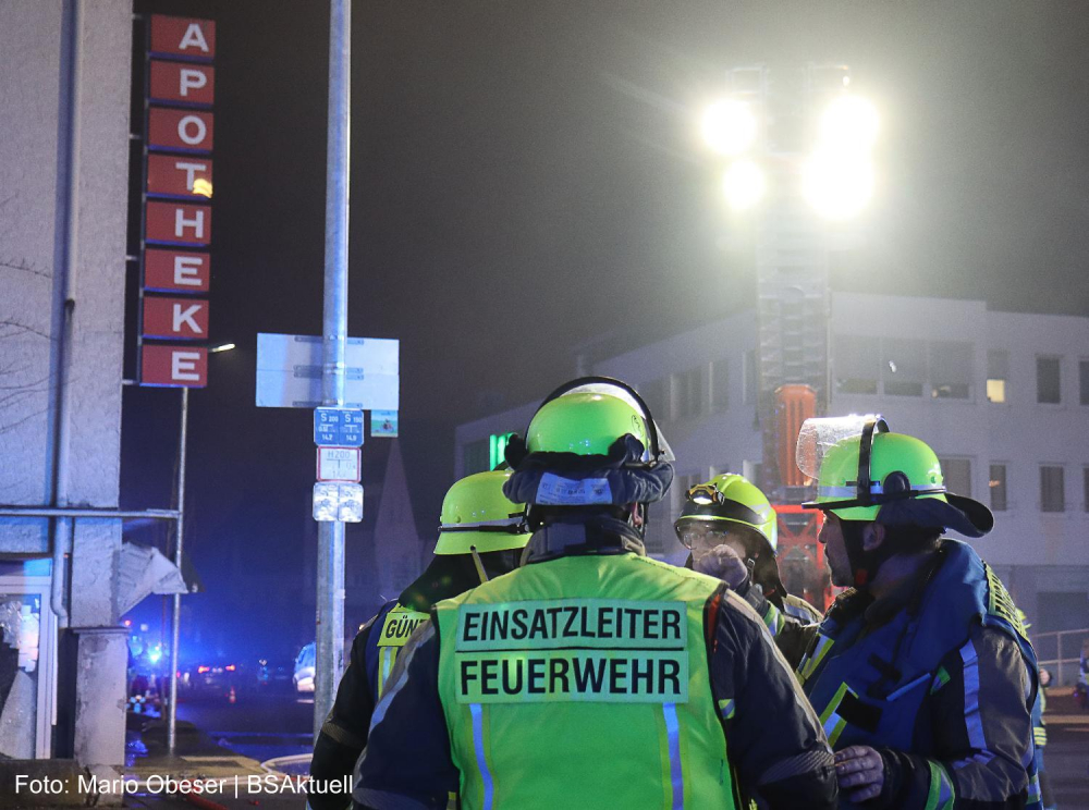 Am Montag, 19.09.2026, ist es gegen 17.30 Uhr in der Bahnhofsstraße in Günzburg zu einem Brand gekommen.