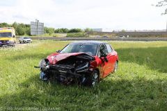 Unfall A8 AS LEipheim Ausfahrt 09072022 4