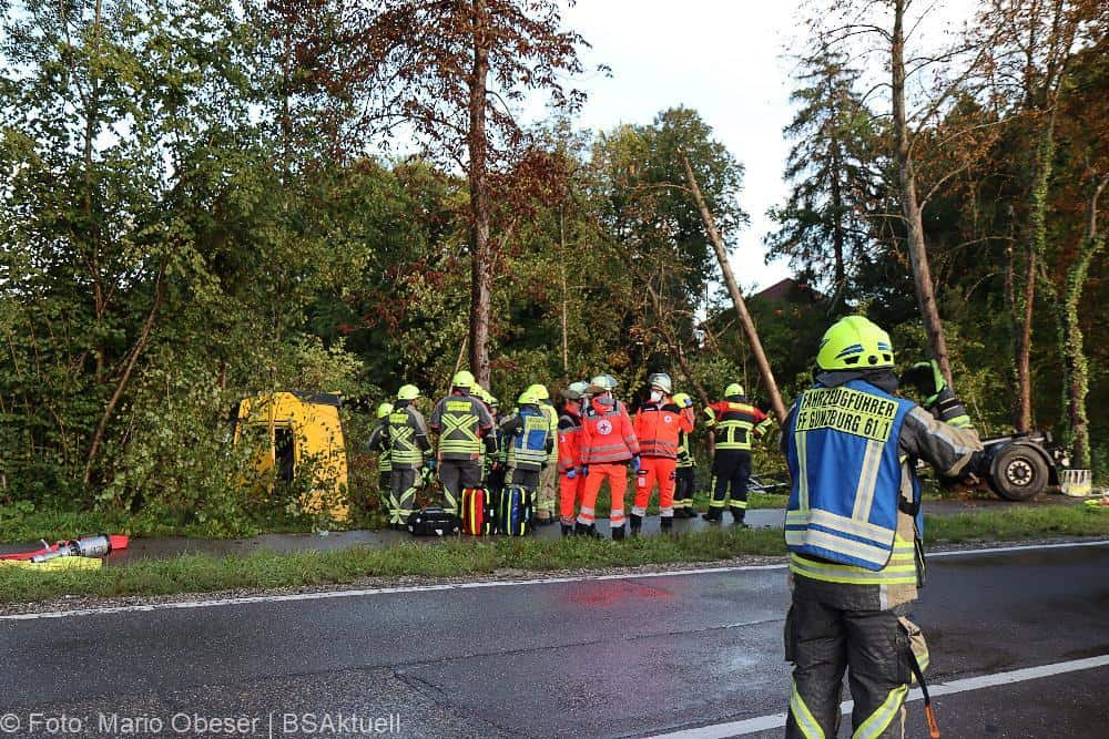 Unfall B16 Kleinkötz Munasenke 14092022