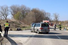 Unfall Motorrad Pkw Lauingen Weisingen 27032022 5