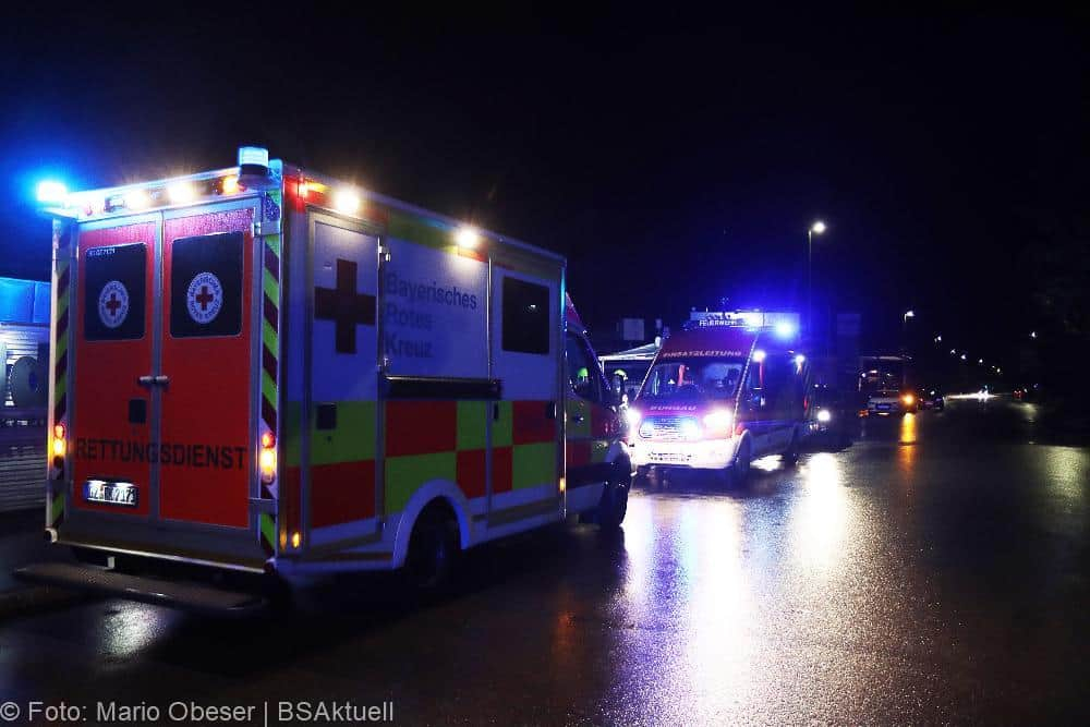Brand Halle Garage Burgau