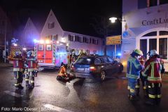 Pkw gegen Hauswand Burgau 22022022 4