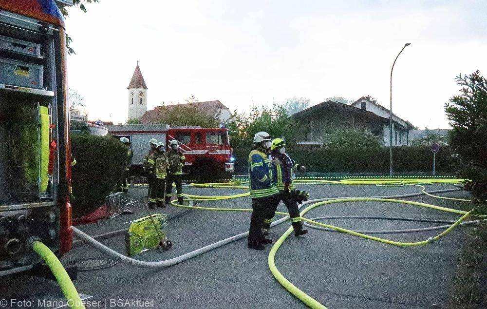 Brand Dachgeschosswohnung Offingen