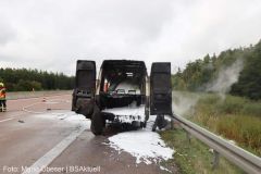 Fahrzeugbrand A8 Zusmarshausen Burgau 29092022 6