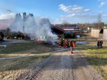 Brand Traktor Uttenhofen 05032022 1