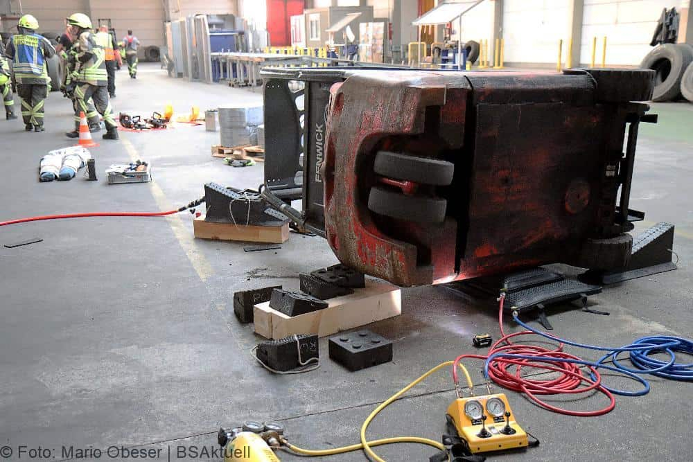 Stapler Unfall Rigdon Übung 28072022