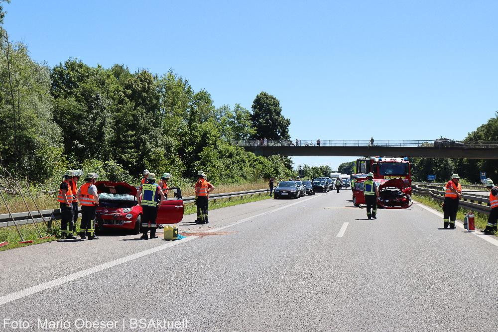 Unfall B28 Senden 03072022