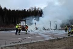 A8 Brand Lkw Zusmarshausen - Burgau 14022022 1