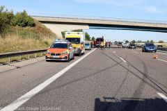 Unfall A8 Leipheim - KReuz Elchingen 17072022 16