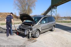 Unfall Motorrad Pkw Lauingen Weisingen 27032022 7