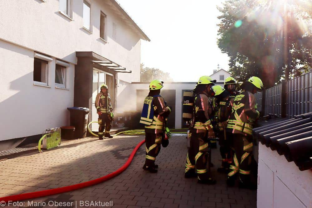 Waschmaschine Brand Keller Günzburg 24072022