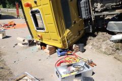 Muldenkipper kippt Gundremmingen 04082022 19
