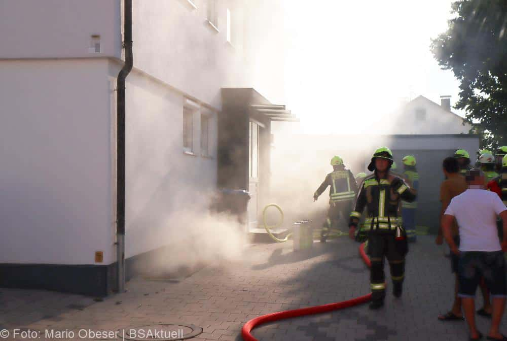 Waschmaschine Brand Keller Günzburg 24072022