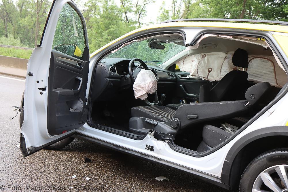 Unfall A8 Leipheim Elchingen 23052022